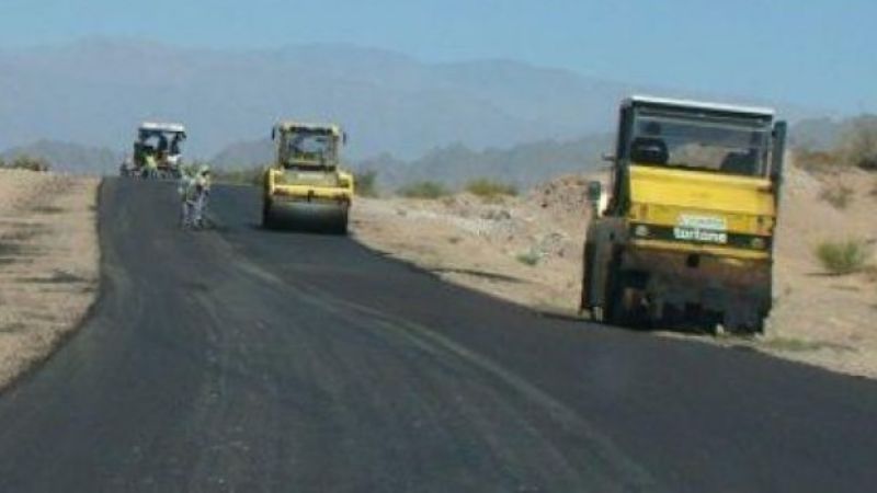 Repavimentación de calzada y conformación de banquinas en la Ruta 60