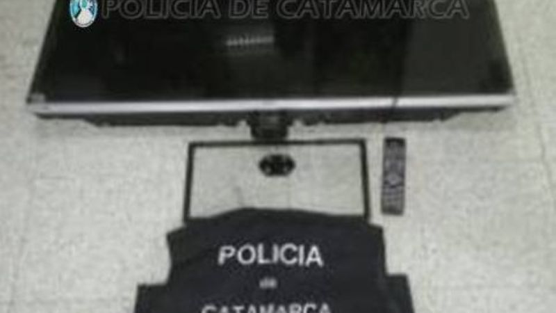 Le robaron el Smart TV y lo encontraron en la casa del vecino