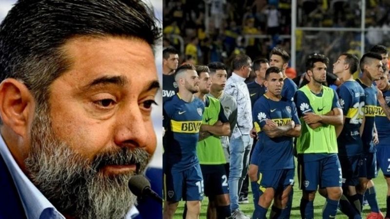 Tras la caída ante River, Angelici estalló contra los jugadores