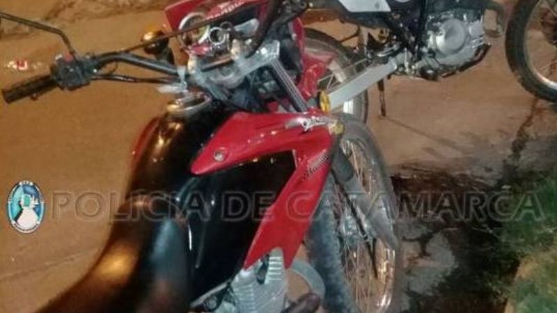 Aprehenden a un joven y secuestran una moto robada en 2016