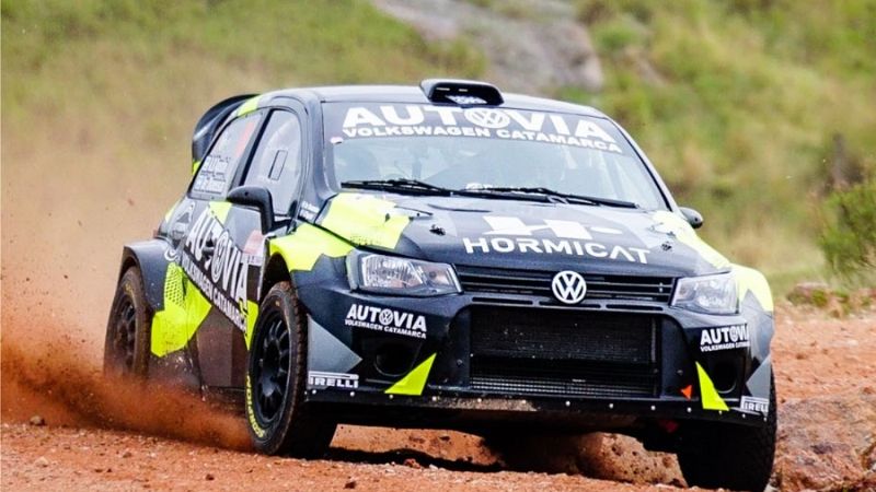 Augusto D’Agostini es escolta en la competitiva Maxi Rally