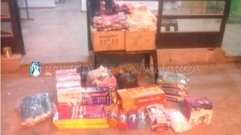 Secuestran mercadería ilegal en Valle Viejo