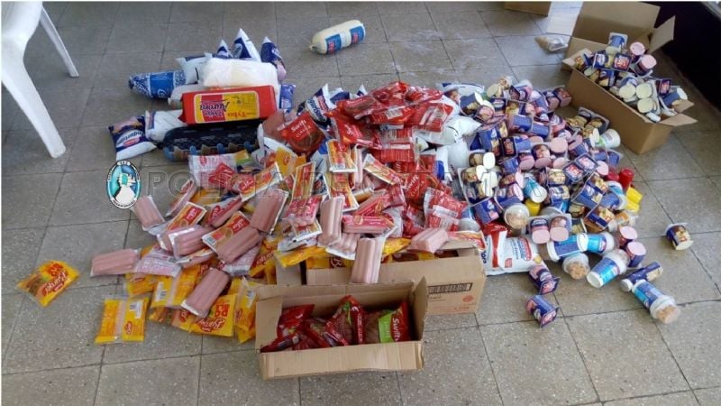 Decomisan lácteos en Capayán