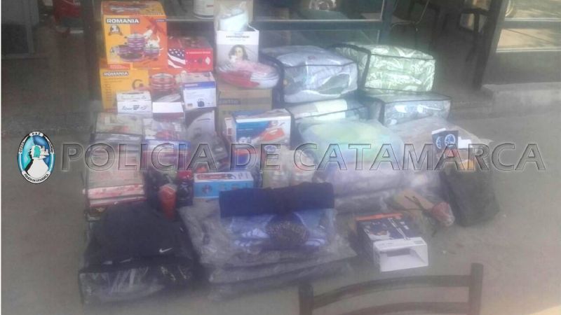 Siguen secuestrando mercadería ilegal en Valle Viejo