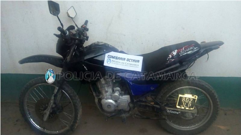 Robaron una moto y la abandonaron en un descampado