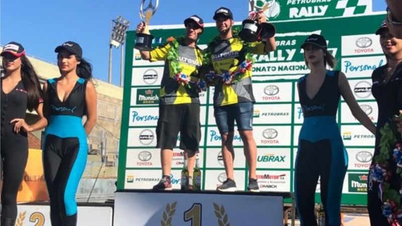 Triunfo de Augusto D’Agostini en la Maxi Rally en Paraguay