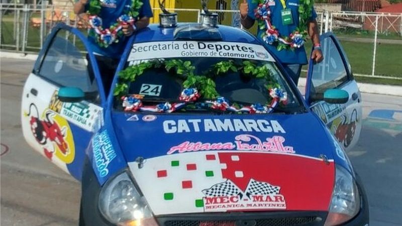 “Pachi” Martínez fue 2do. y también trepó al podio