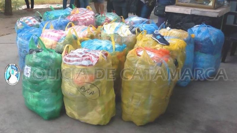 Secuestraron mercadería ilegal valuada en 170 mil pesos