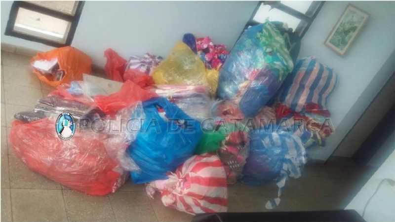 Secuestraron mercadería ilegal valuada en 170 mil pesos