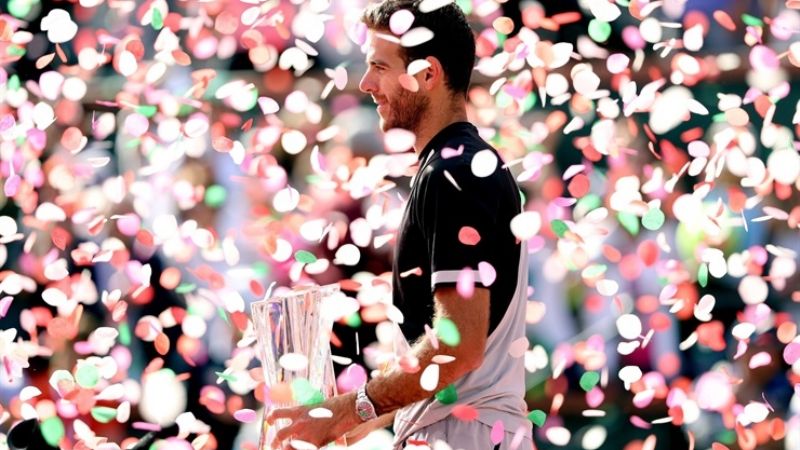 Histórico triunfo de Del Potro en un Máster y ante Federer