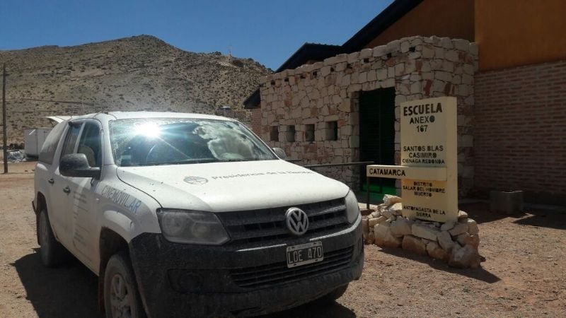 El Cine Móvil culminó una exitosa recorrida por Antofagasta de la Sierra