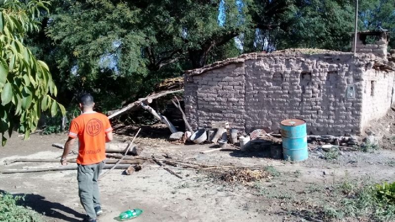 Asisten a personas afectadas por el temporal en Santa María