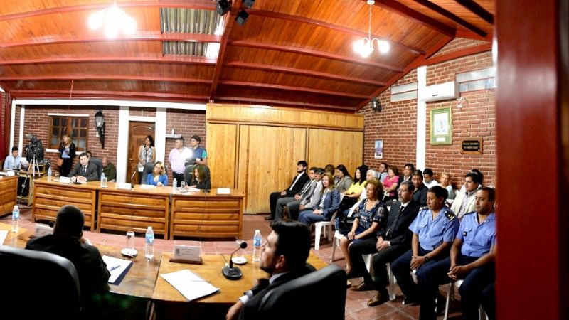 Sánchez abrió el periodo de sesiones en el CD de Santa María