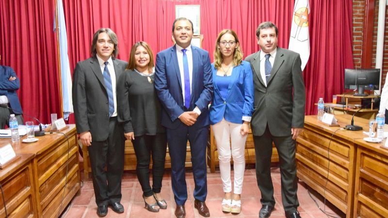 Sánchez abrió el periodo de sesiones en el CD de Santa María