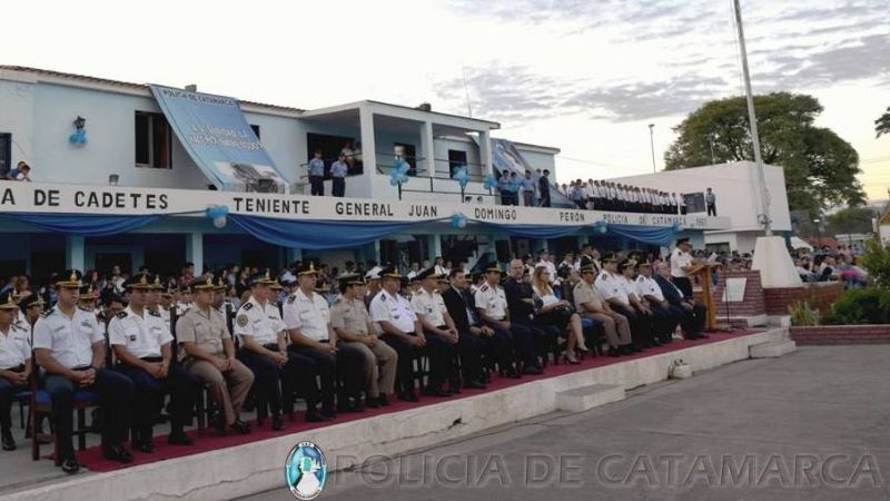 Acto de inicio del ciclo lectivo 2018 para los Institutos de Formación Policial