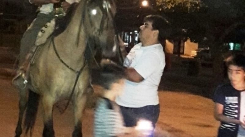 Entronizan imagen del Cura Brochero en el sur