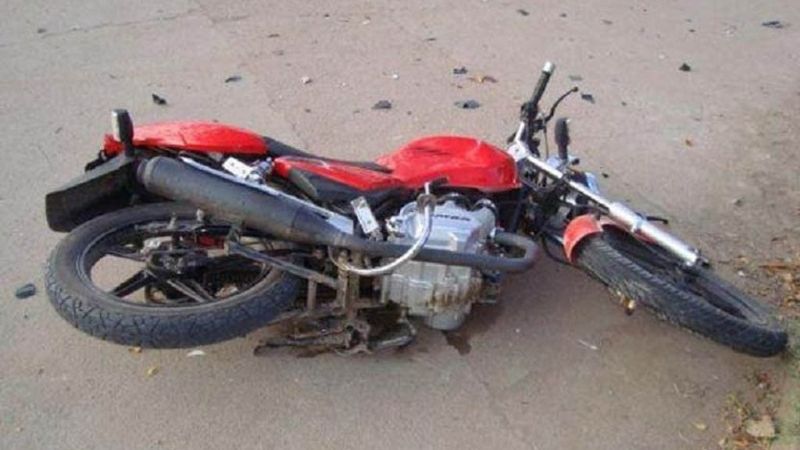 Dos heridos en accidentes de motos