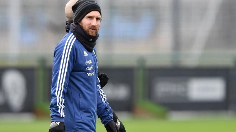 Messi, el último en incorporarse a la selección argentina
