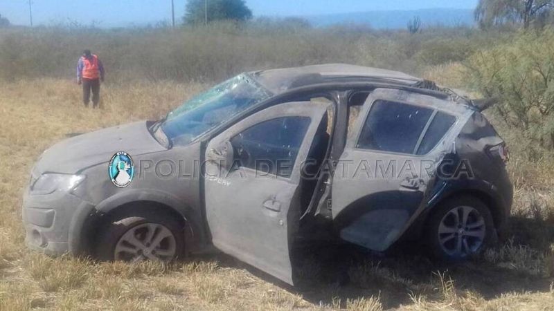 Vuelco en Huillapima