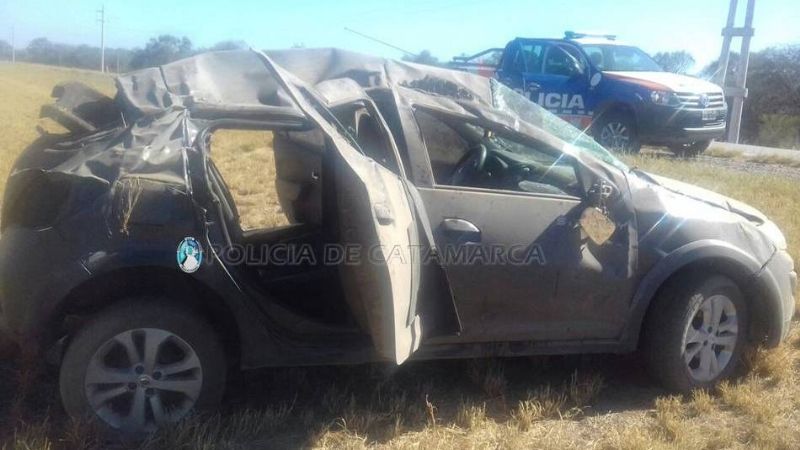 Vuelco en Huillapima