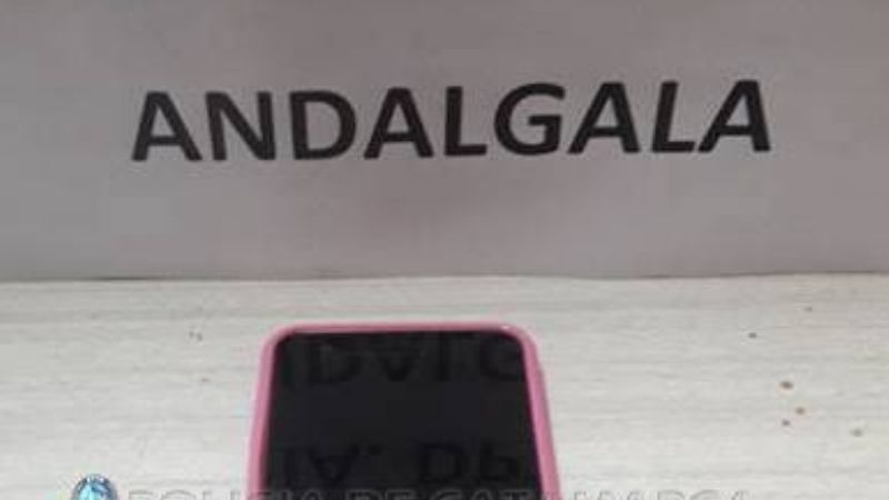 Esclarecen un ilícito y recuperan un celular robado en Andalgalá