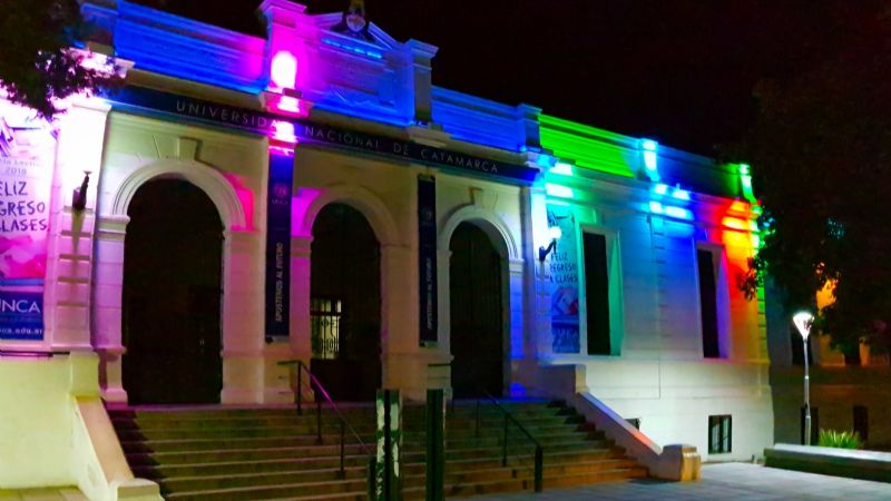 La UNCA se tiñe de colores por el Día Mundial del Síndrome de Down