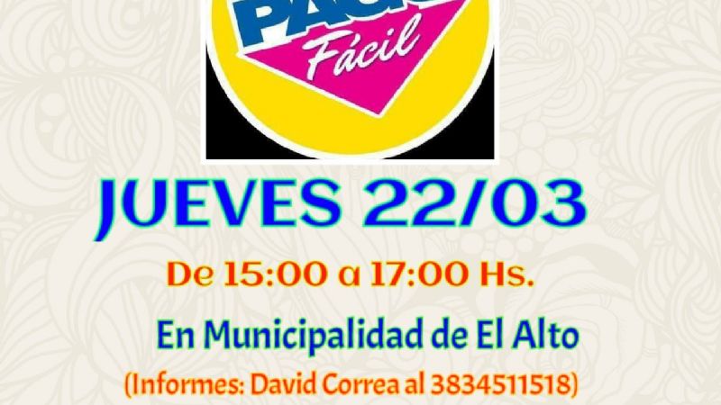 Pago Fácil atiende en El Alto