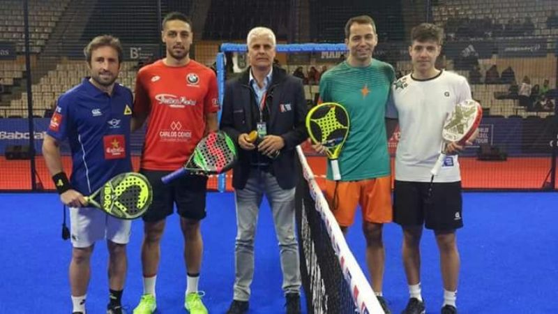 Pádel: increible triunfo de Agustín Tapia