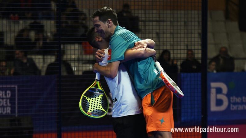Pádel: increible triunfo de Agustín Tapia