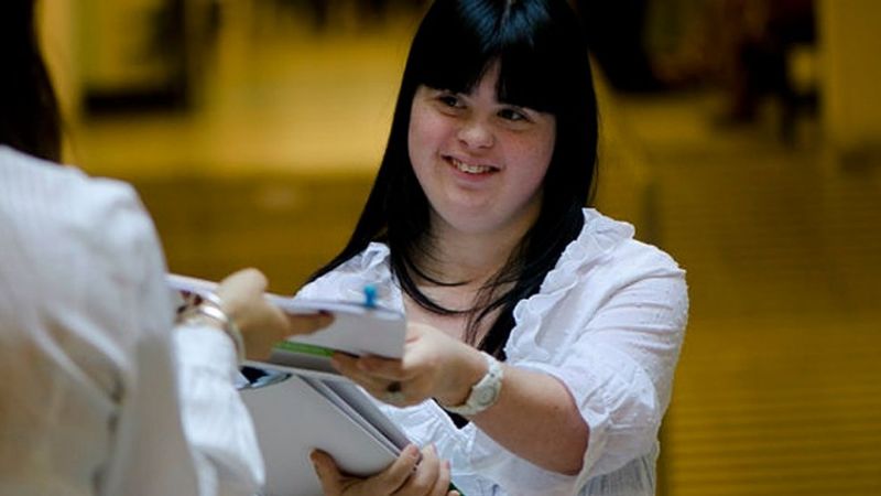 Más del 70% de las personas con Síndrome de Down en edad laboral no tienen empleo
