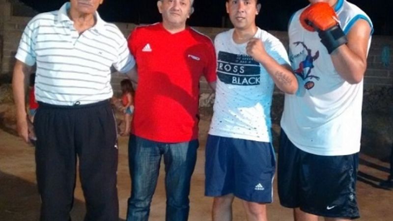 La FCB en gimnasio de Franco Luna