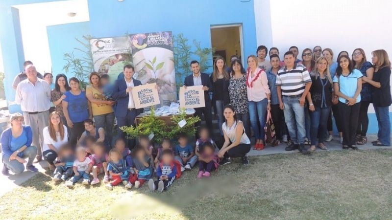 Forestaron el Centro Integral Comunitario Norte
