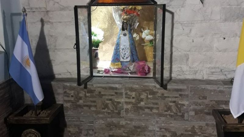 Acto de Entronización de una réplica de la Imagen de la Virgen del Valle