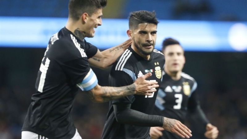 Sin Messi, la Selección Argentina venció 2-0 a Italia