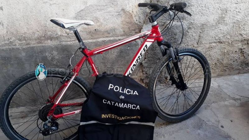 Recuperan una bicicleta