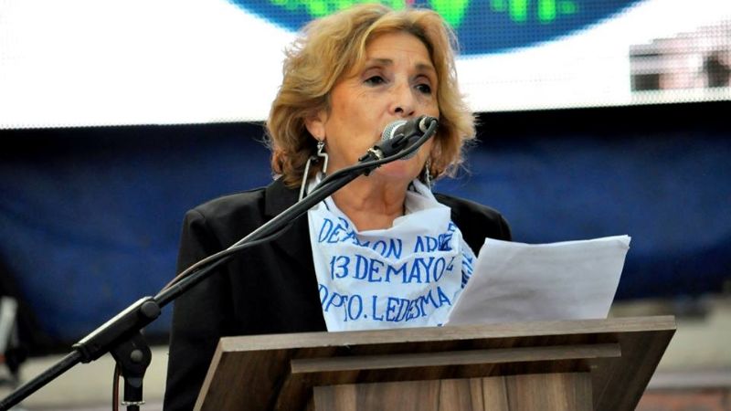 Acto por el Día de la Memoria en la Plaza 25 de Mayo