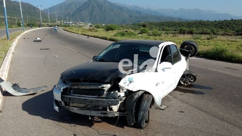 Vuelco en la Circunvalación