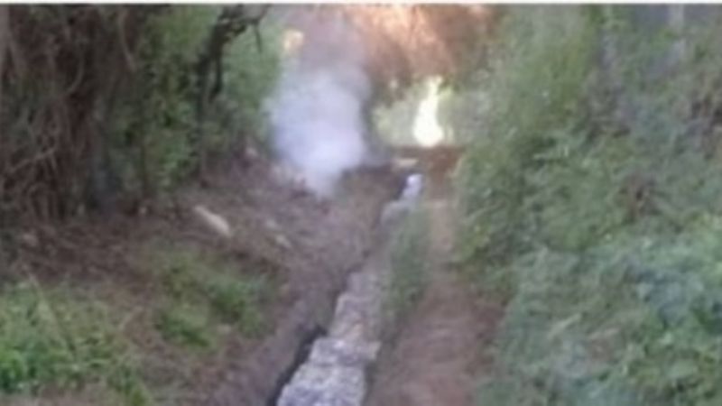 Limpieza de los canales en Choya-Andalgalá