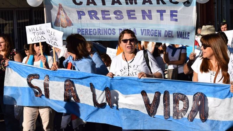 Celebraron la vida con una marcha y un festival