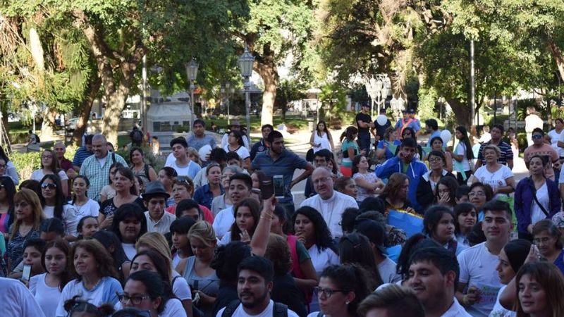 Celebraron la vida con una marcha y un festival