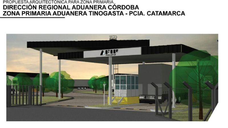 El Gobierno donó el terreno para la instalación de la Zona Primaria de Aduanas