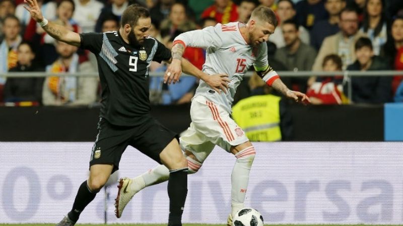 España humilló a la Argentina con una goleada 6 a 1