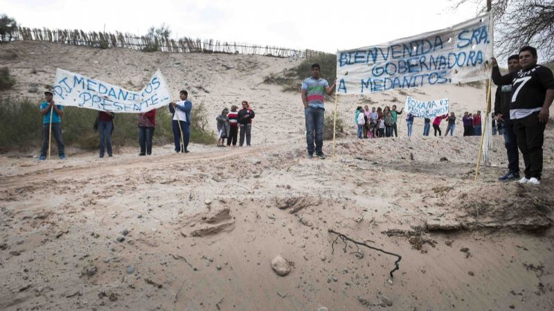Lucía participó de inauguraciones en Fiambalá