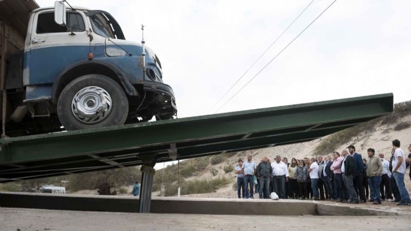 Lucía participó de inauguraciones en Fiambalá