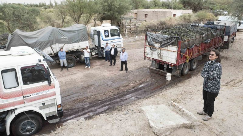 Lucía participó de inauguraciones en Fiambalá
