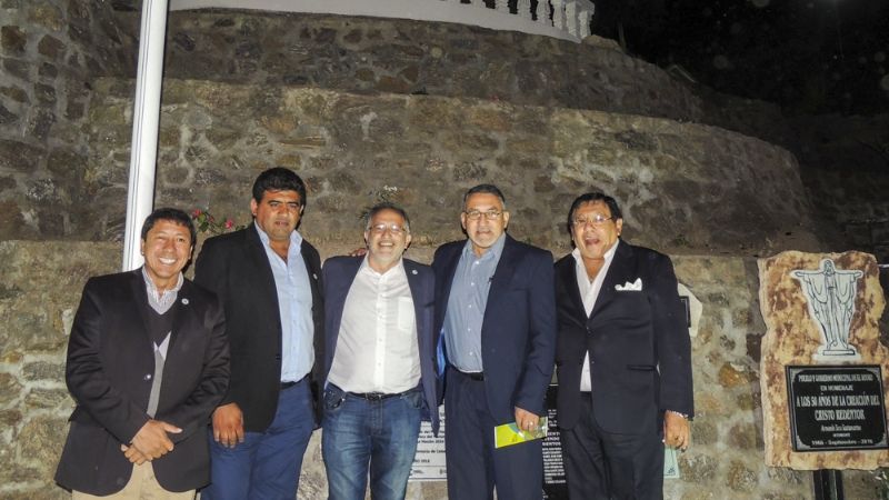 El Senado declaró de interés la iluminación del sendero hacia el Cristo Redentor