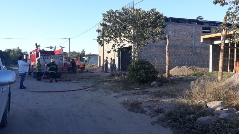 Incendio en un salón de eventos en Recreo