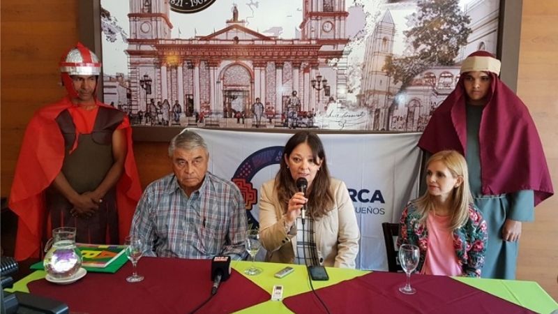 Se presentó la Cabalgata de los Gauchos y el Vía Crucis de Banda de Varela