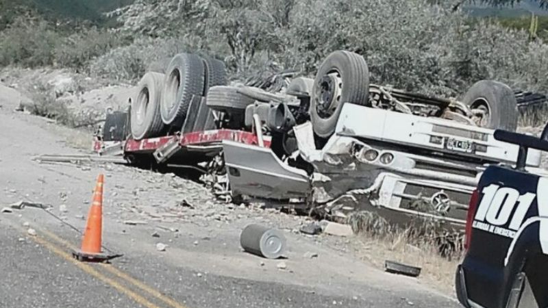 Vuelco fatal en Pomán