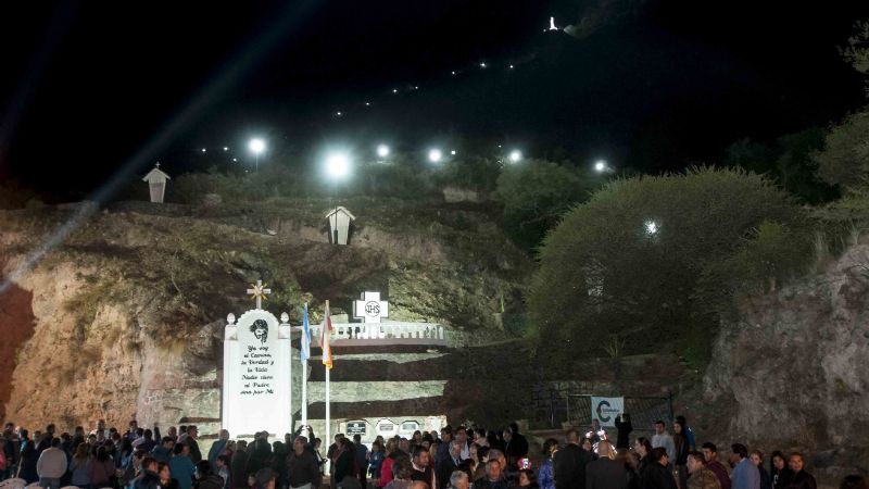 Lucía inauguró una obra que embellece El Rodeo